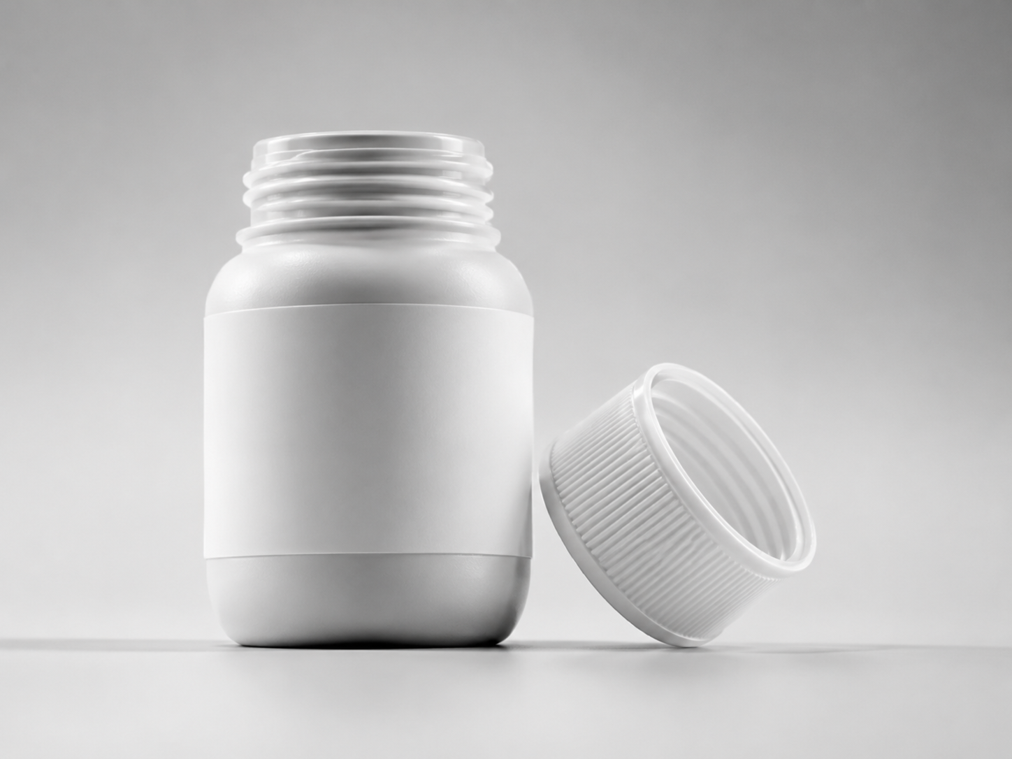 Medikal ve vitamin ürünleri için Demkur plastik şişe ve kapak